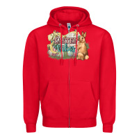 Red Easter vibes Easter Day Zipper Hoodie - HowdyJamesFarm