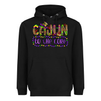 Black cajun to the core Heavyweight Hoodie - OliviaCreatesArt