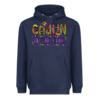 Navy cajun to the core Heavyweight Hoodie - OliviaCreatesArt