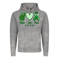 Cloud Rock Peace Love Cure Liver Cancer Vintage Hoodie - Jasminsmagicworld
