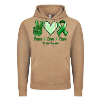 Vintage Coffee Peace Love Cure Liver Cancer Vintage Hoodie - Jasminsmagicworld