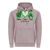 Vintage Zinc Peace Love Cure Liver Cancer Vintage Hoodie - Jasminsmagicworld
