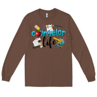 Chestnut Counselor Life Long Sleeve Tee - LillyAllenDesigns