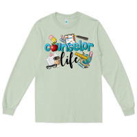 Matcha Counselor Life Long Sleeve Tee - LillyAllenDesigns