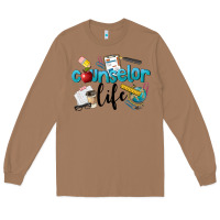 Toasted Coconut Counselor Life Long Sleeve Tee - LillyAllenDesigns