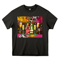 Asphalt Christmas champagne bottles and Heavy Core Tee - AdoDesignShop