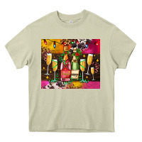 Mossy Christmas champagne bottles and Heavy Core Tee - AdoDesignShop
