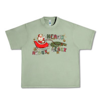 Oil Green heaux heaux heaux Urban Heavy Tee - MaliasSmallBusiness