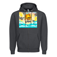 Smoke sunny vibes Zipper Hoodie - TumblerDesignByShophia