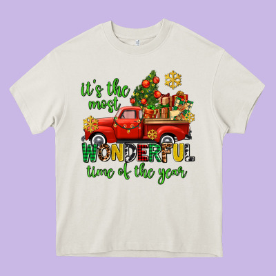 Its The Most Wonderful Time Of The Year Heavy Core Tee Designed By Adodesignshop