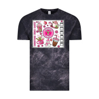 Cloud Black christmas vibes coffee Vintage Tee - MaliasSmallBusiness