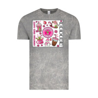 Cloud Rock christmas vibes coffee Vintage Tee - MaliasSmallBusiness