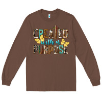 Chestnut Created With A Purpose Long Sleeve Tee - LillyAllenDesigns