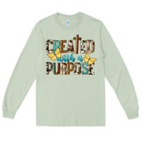 Matcha Created With A Purpose Long Sleeve Tee - LillyAllenDesigns
