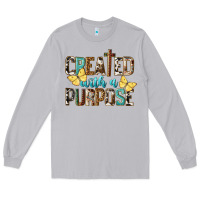Moon Dust Created With A Purpose Long Sleeve Tee - LillyAllenDesigns