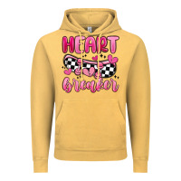 Vintage Mustard heart breaker Vintage Hoodie - MaliasSmallBusiness
