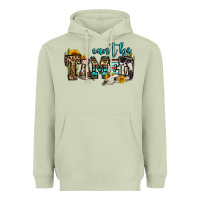 Matcha can't be tamed bull skull Heavyweight Hoodie - OliviaCreatesArt