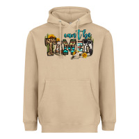 Mushroom can't be tamed bull skull Heavyweight Hoodie - OliviaCreatesArt