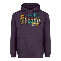 Plum can't be tamed bull skull Heavyweight Hoodie - OliviaCreatesArt