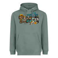 Sage can't be tamed bull skull Heavyweight Hoodie - OliviaCreatesArt