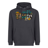 Smoke can't be tamed bull skull Heavyweight Hoodie - OliviaCreatesArt