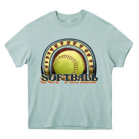 Arona softball rainbow Heavy Core Tee - JahusDesignShop