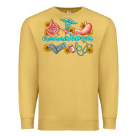 Antique Gold gastroenterologist olivia Premium Sweatshirt - OliviaCreatesArt