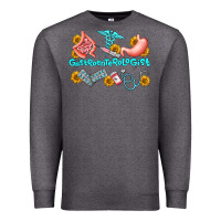 Charcoal Heather gastroenterologist olivia Premium Sweatshirt - OliviaCreatesArt
