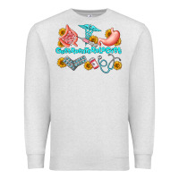 Oatmeal Heather gastroenterologist olivia Premium Sweatshirt - OliviaCreatesArt