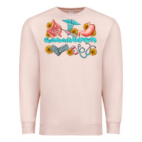 Pale Pink gastroenterologist olivia Premium Sweatshirt - OliviaCreatesArt