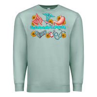 Seafoam gastroenterologist olivia Premium Sweatshirt - OliviaCreatesArt
