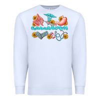 White gastroenterologist olivia Premium Sweatshirt - OliviaCreatesArt