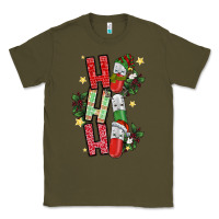 Army Green ho ho ho pharmacy Classic Tee - CowhideDigitalArt
