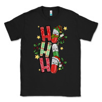 Black ho ho ho pharmacy Classic Tee - CowhideDigitalArt