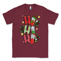 Burgundy ho ho ho pharmacy Classic Tee - CowhideDigitalArt