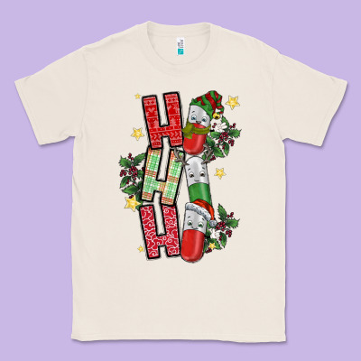 Ho Ho Ho Pharmacy Classic Tee Designed By Cowhidedigitalart