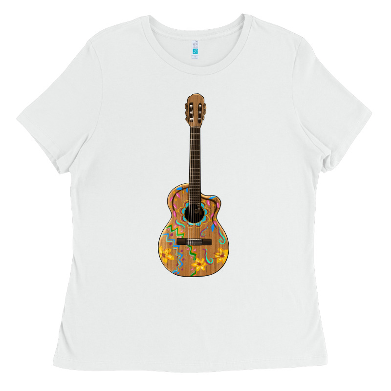 Mexican Guitar Ladies Tee by Artiststas | Teevron