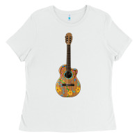 White mexican guitar Ladies Tee - Artiststas