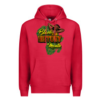 Cardinal Black History Month Premium Hoodie - HowdyJamesFarm