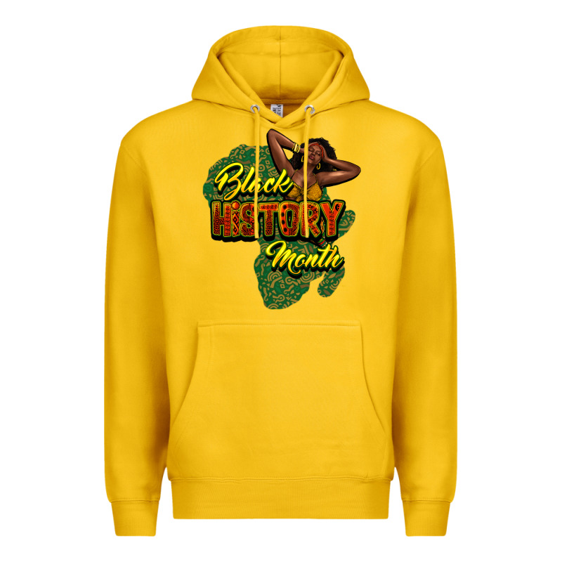 Black History Month Premium Hoodie by HowdyJamesFarm | Teevron