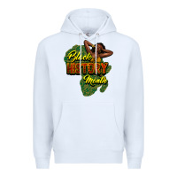 White Black History Month Premium Hoodie - HowdyJamesFarm