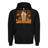 Black make pumpkin spice Zipper Hoodie - TumblerDesignByShophia