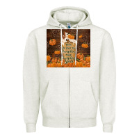 Oatmeal Heather make pumpkin spice Zipper Hoodie - TumblerDesignByShophia