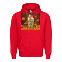 Red make pumpkin spice Zipper Hoodie - TumblerDesignByShophia
