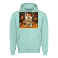 Seafoam make pumpkin spice Zipper Hoodie - TumblerDesignByShophia