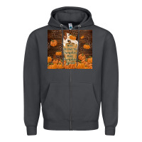 Smoke make pumpkin spice Zipper Hoodie - TumblerDesignByShophia