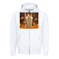 White make pumpkin spice Zipper Hoodie - TumblerDesignByShophia