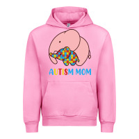 Fuchsia Pink autism awareness autism mom Urban Hoodie - CowhideDigitalArt