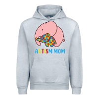 Heather Grey autism awareness autism mom Urban Hoodie - CowhideDigitalArt