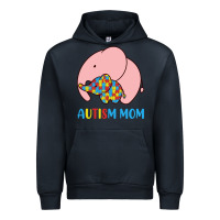 Navy autism awareness autism mom Urban Hoodie - CowhideDigitalArt